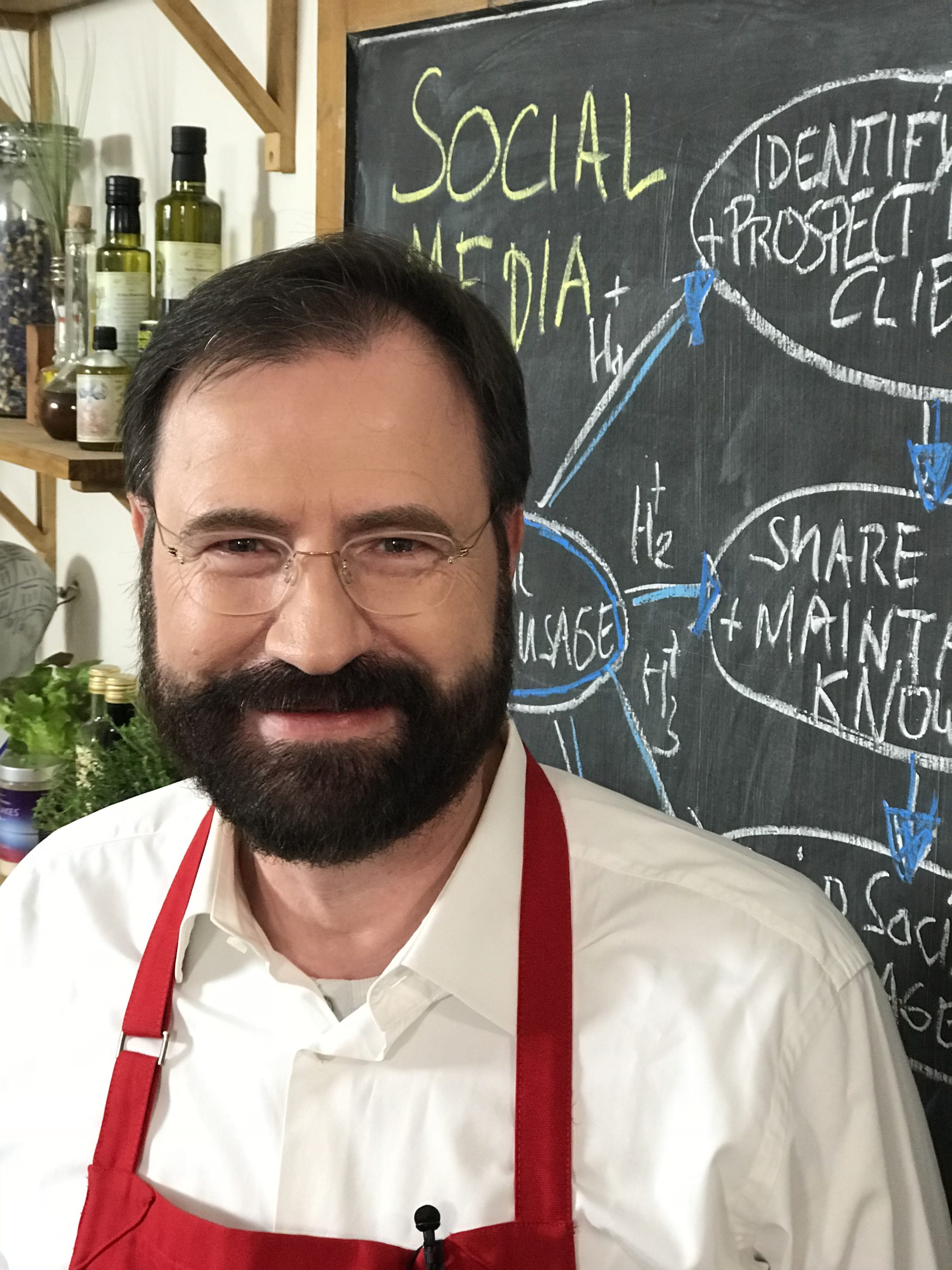 Wissen schmeckt mit Werner Krings B2B Development & Social Media